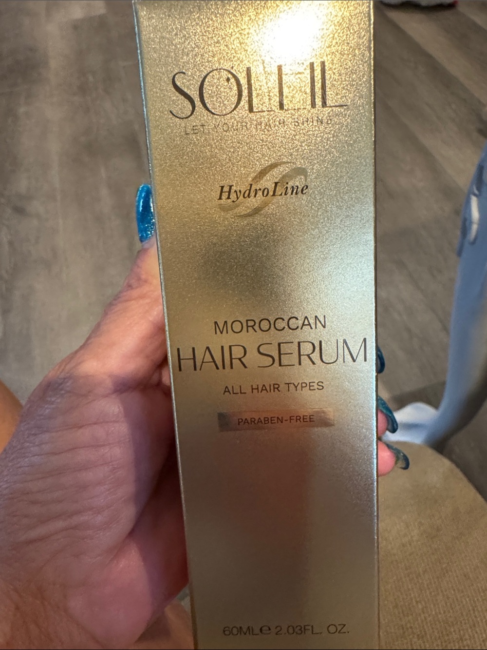 Soleil HydroLine Moroccan Hair Serum - Gold